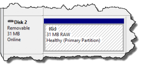 {Solved} – 31 Mb RAW Partition – SD & Micro SD Memory Cards